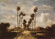 HOBBEMA, Meyndert The avenue in Middelharnis oil painting reproduction